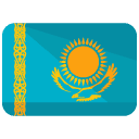 Kazakhstan Flat Icon