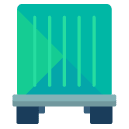container flat icon