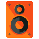 Large Speaker Flat Icon