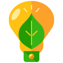 lightbulb flat icon