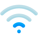medium low wifi flat icon