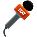 microphone flat icon
