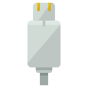 mobile phone cable flat icon