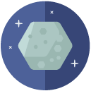 moon flat icon