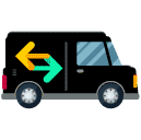 Moving Van Flat Icon
