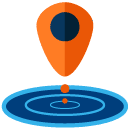 navigation location flat icon