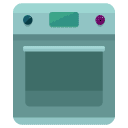 oven flat icon
