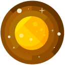 planet flat icon