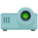 projector flat icon