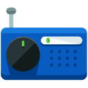 radio flat icon