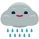 Rain Flat Icon