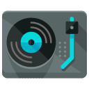 Record Player Flat Icon