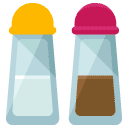 salt and pepper flat icon