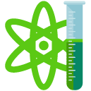 science chemistry flat icon