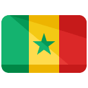 Senegal Flat Icon