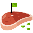 steak flat icon