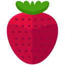 Strawberry Flat Icon