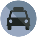 Taxi Flat Icon