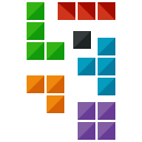tetris flat icon