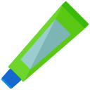 tooth paste flat icon