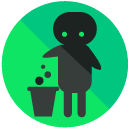 Trash Flat Icon