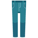 trousers flat icon