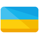 Ukraine Flat Icon