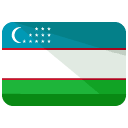 Uzbekistan Flat Icon