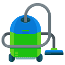 vacuum cleaner flat icon