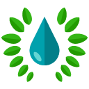 water drop flat icon