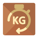 weight package flat icon