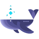 Whale Flat Icons