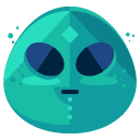 alien flat icon