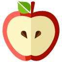 apple flat icon