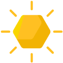 sun flat icon