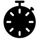 60 seconds glyph Icon