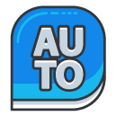 AUTO Filled Outline Icon