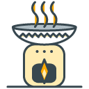 Aroma Therapy filled outline Icon