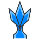 Articuno Filled Outline Icon