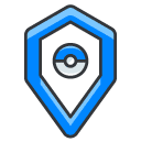 Articuro Pokeball Filled Outline Icon