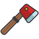 Axe Filled Outline Icon