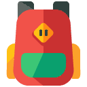 Backpack Flat Icon