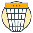 Basket filled outline Icon
