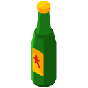 Beer Bottle Isometric Icon