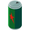 Beer Drink Can Isometric Icon