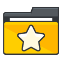 Bookmark Filled Outline Icon