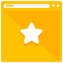 Bookmark Webpage Flat Icon