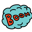 Boom Doodle Icon
