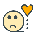 Bored filled outline Icon