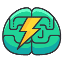 Brainstorming Filled Outline Icon
